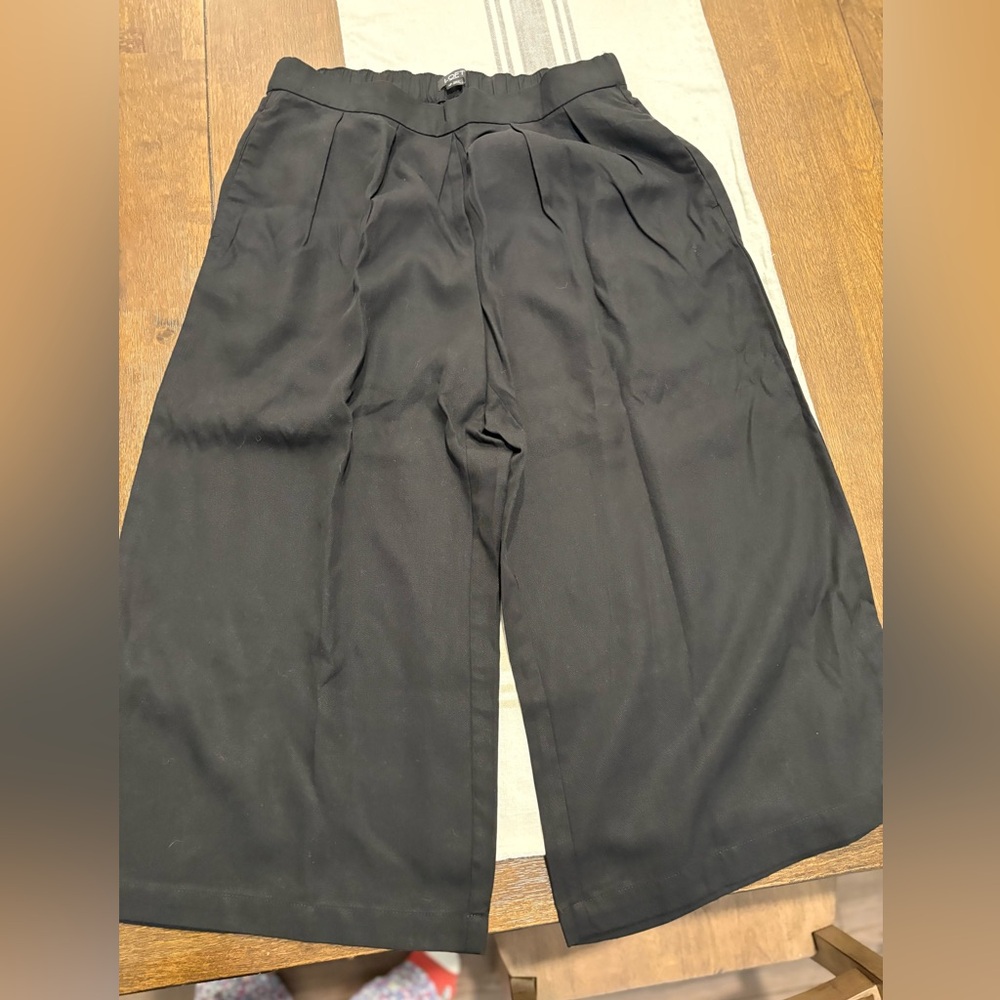 LOFT Black Wide Leg Pants